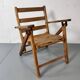 Mid-century wooden foldable children's chair, 1950s