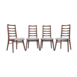 1960s Set of Four Dining Chairs in Teak, Germany