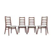 1960s Set of Four Dining Chairs in Teak, Germany