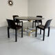 Antique Italian design dining table by Alessandro Albrizzi from the 70s