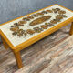 Jean d'Asti Vallauris: ceramic tile coffee table circa 1960