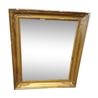 Mirror gilded frame NINETEENTH century  63x75cm