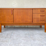 Scandinavian teak row