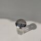 Crystal and sterling silver shaker by Louis Coignet.