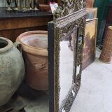 ANCIENT MIRROR WITH PARCLOSES FROM THE NAPOLEON III ERA