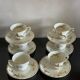 Coffee service Bernardaud Limoges Reine Elisabeth 1957