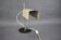 Minimalist chrome table lamp, German, Bauhaus style, 1970s.