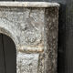 Regency fireplace in grey marble, Sainte-Anne, 18th century