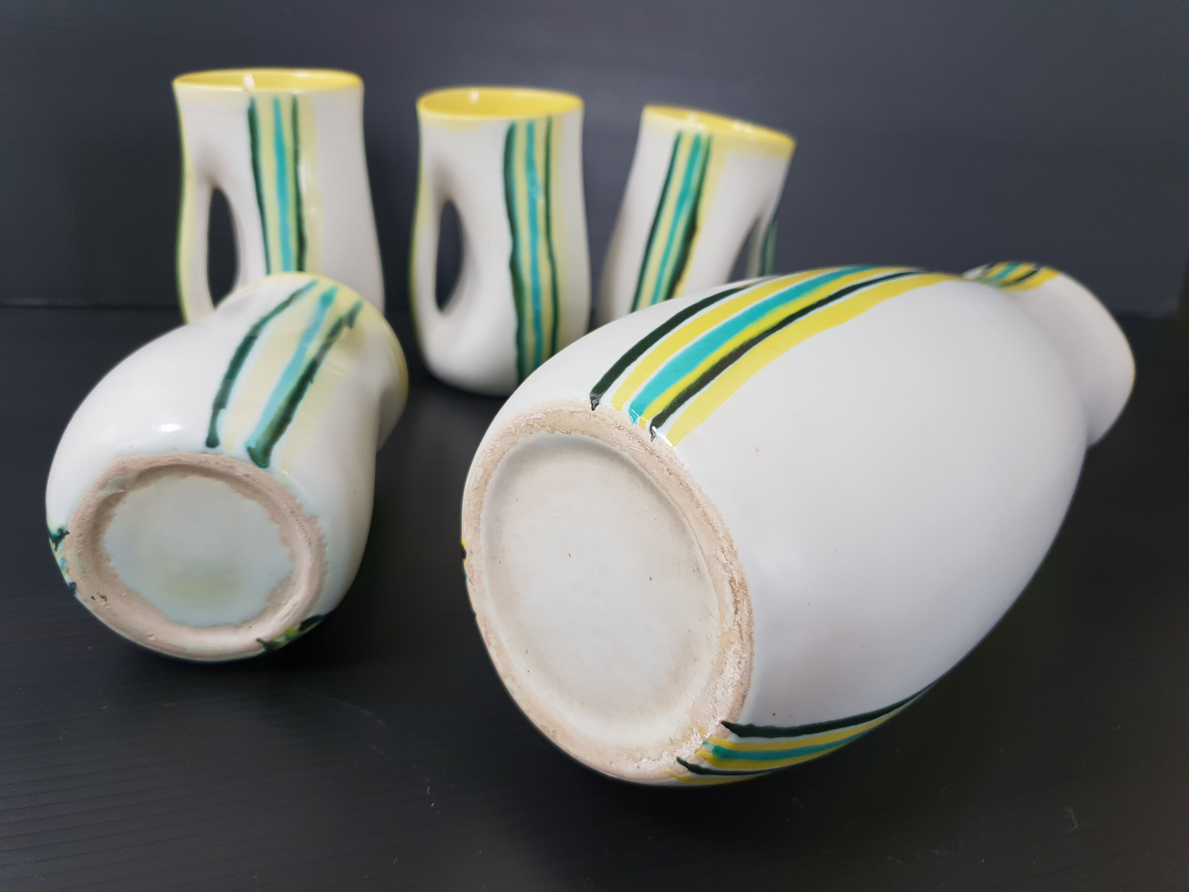 1950s vintage orangeade service