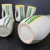 1950s vintage orangeade service