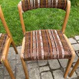 Trio of Baumann chairs from the 60s