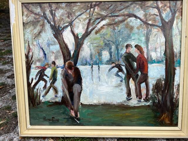 "The Skaters" – Pierre Faure (born in 1932)