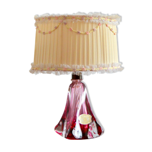 Lampe de table en cristal - 1960