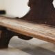 Antique Gothic Church Benches, Late 1800s – Set of 4 Pine Wood Pew Benches