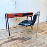 Vintage teak desk Scandinavian look 1960s