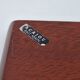 Small card holder tray in hollowed solid mahogany circa 1960 (dlg Noll) C in Paris