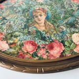 Chromolithographic composition table