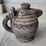 Berber earthenwear milk jug