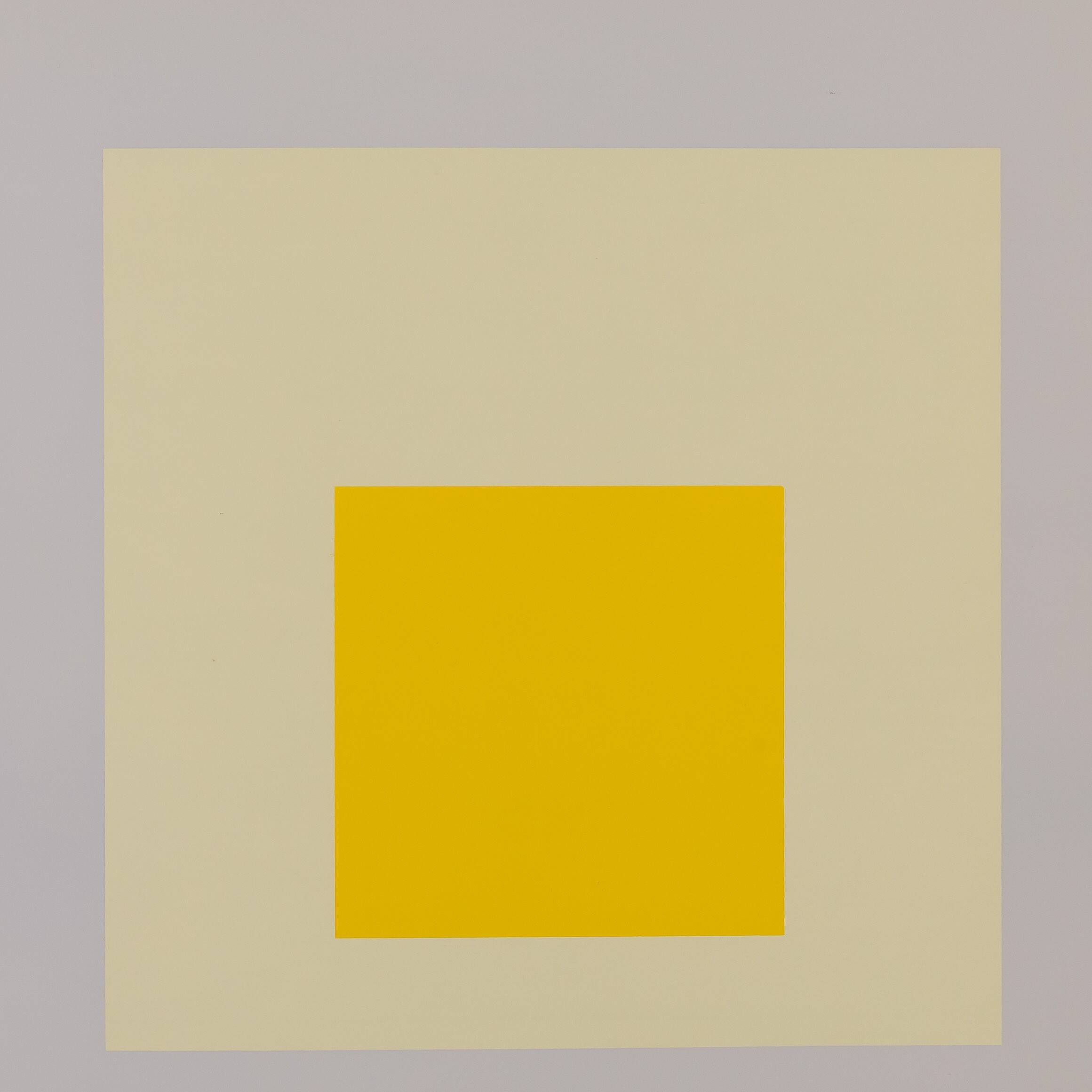Josef ALBERS: Homage to the Square, Impact - Colour Screen Print