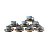 Tasses en grès Poterie La Colombe