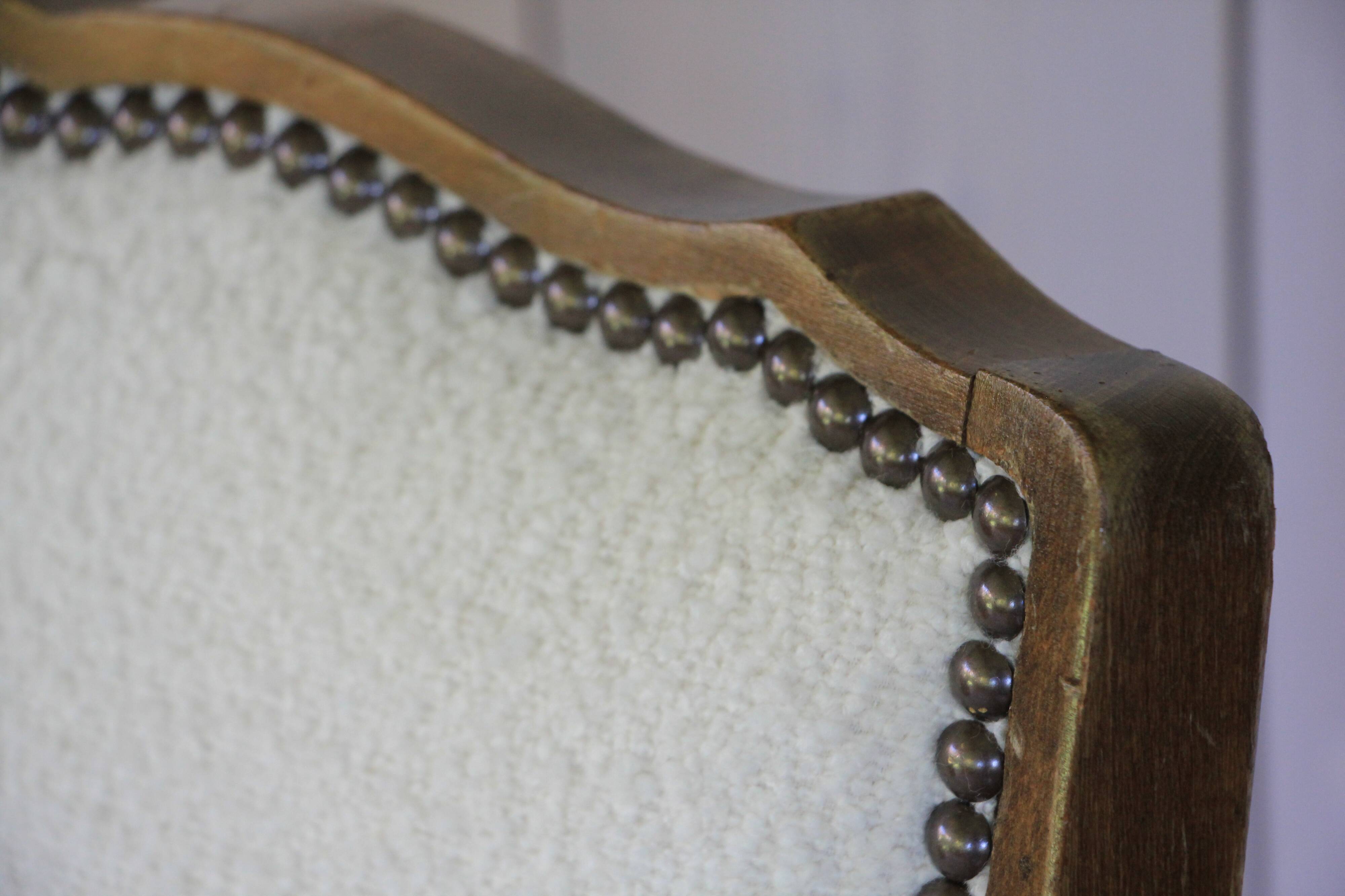 1950s bridge-style armchair