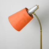 Modern antique floor lamp with gold base