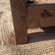 Old workshop bench in solid oak