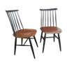 Pair of Ilmari Tapiovaara Fanett chairs