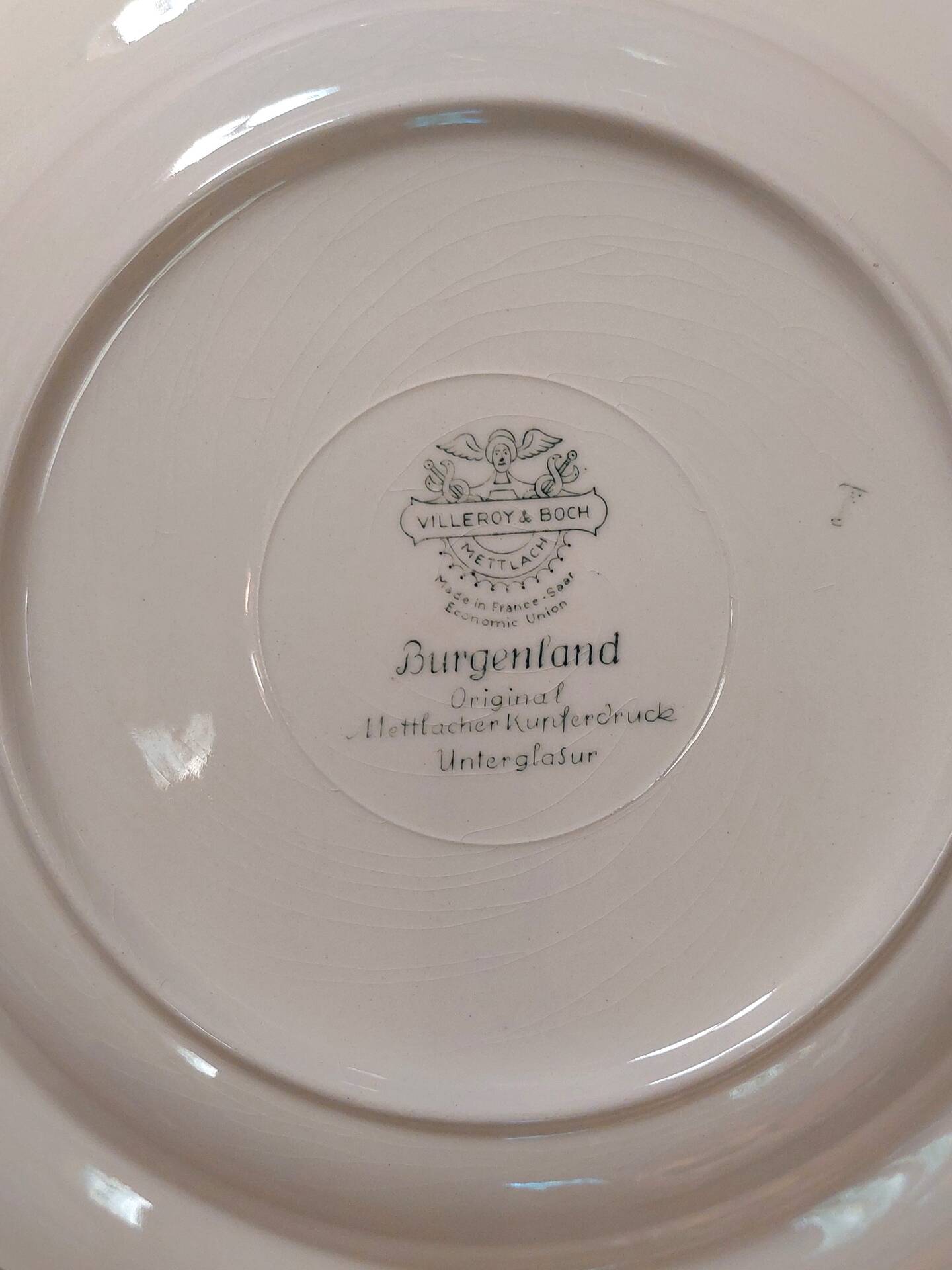 Set of 6 deep plates Villeroy & Boch