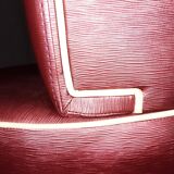 Vintage red armchair