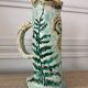 Antique handcrafted ceramic pitcher