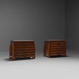 Set of Walnut Cabinets by Mobil Girgi