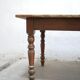 Table à manger de ferme vintage en bois