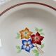 Assiette creuse vintage Moulin des Loups - Modèle La Ruche – Décor floral
