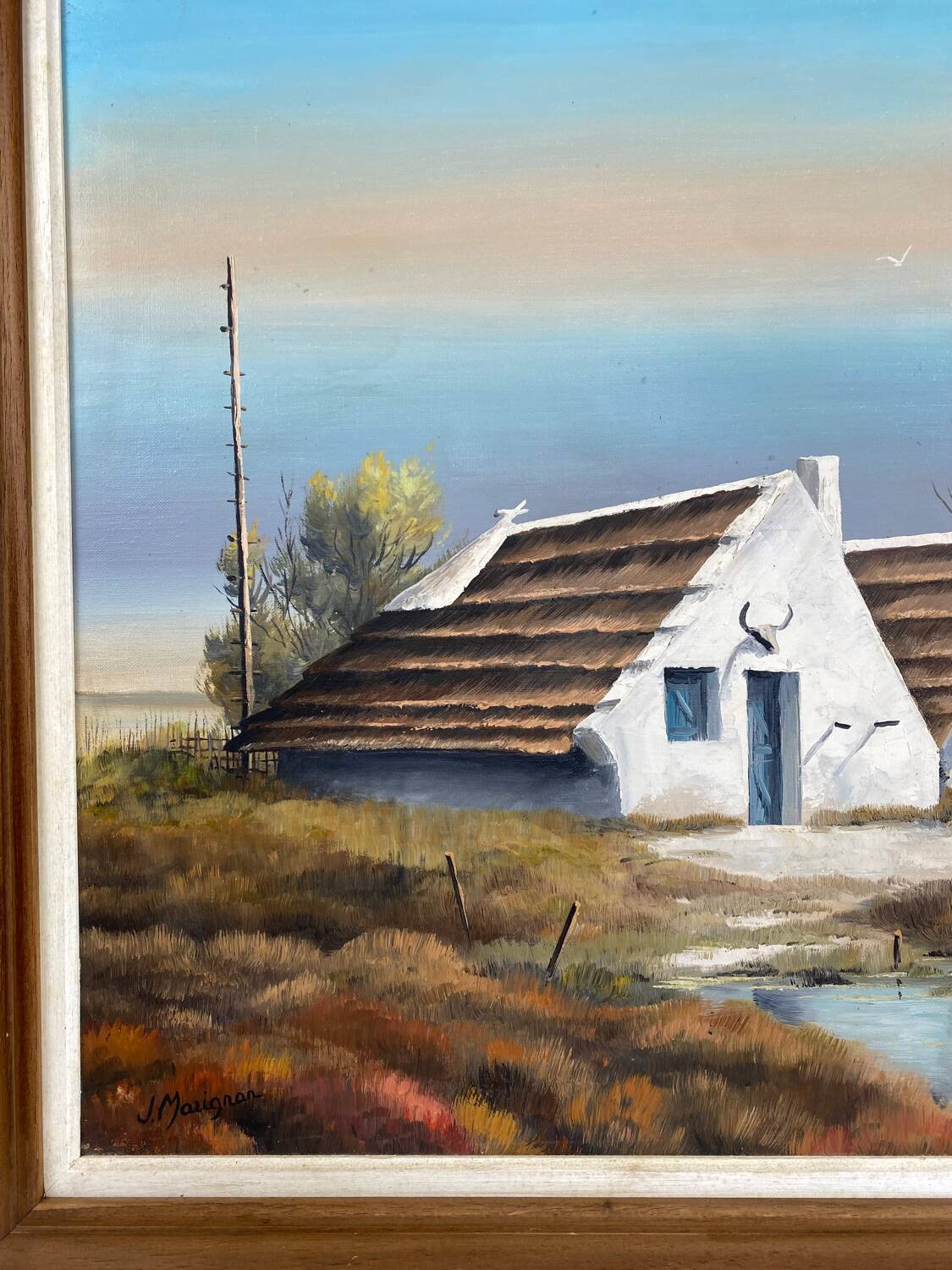 Keeper's huts by Jean Marignan