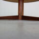 Mid century modern  round rosewood coffee table, 1960s denmark