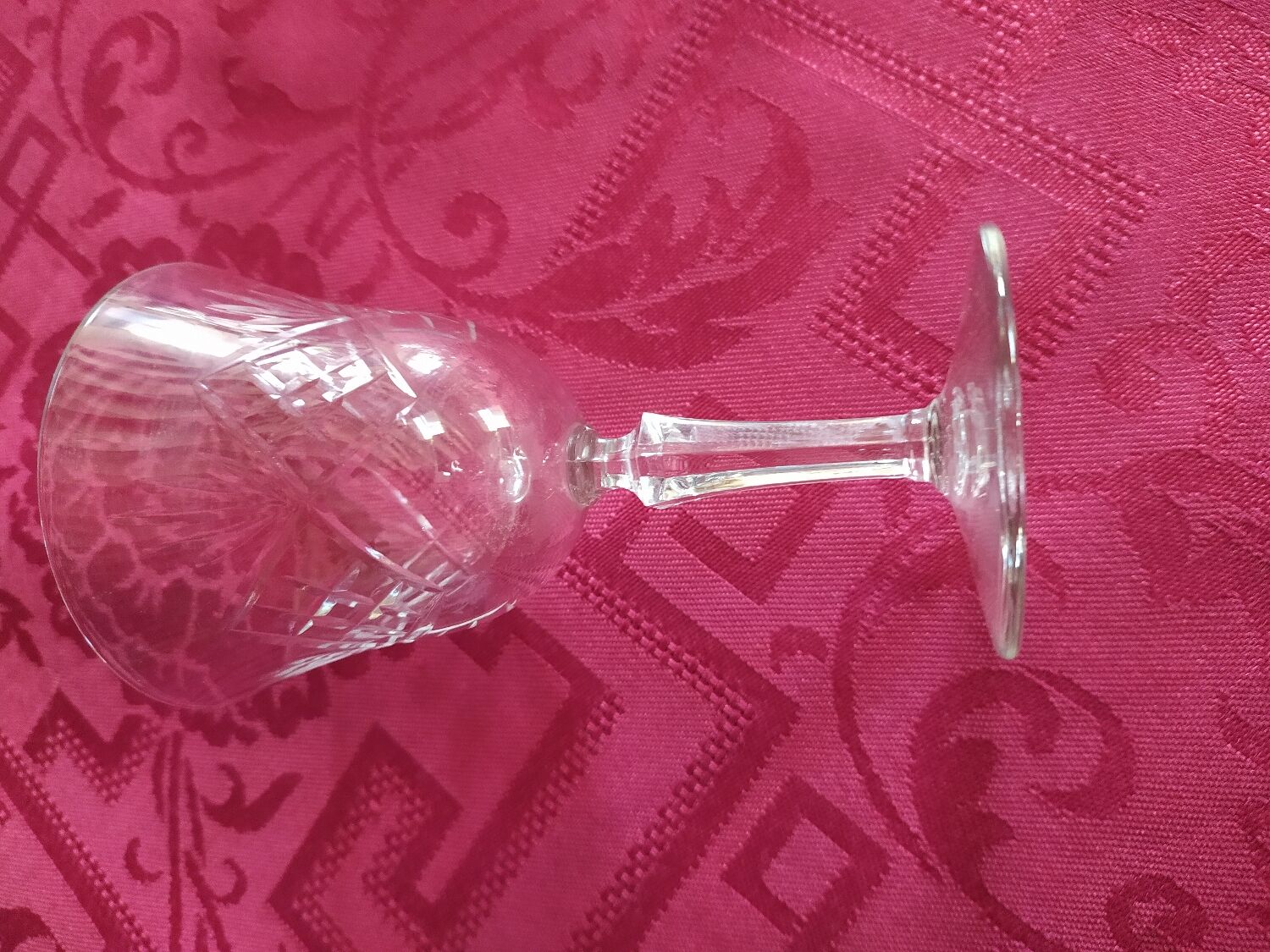 Aperitif glasses from the Bayel crystal factory