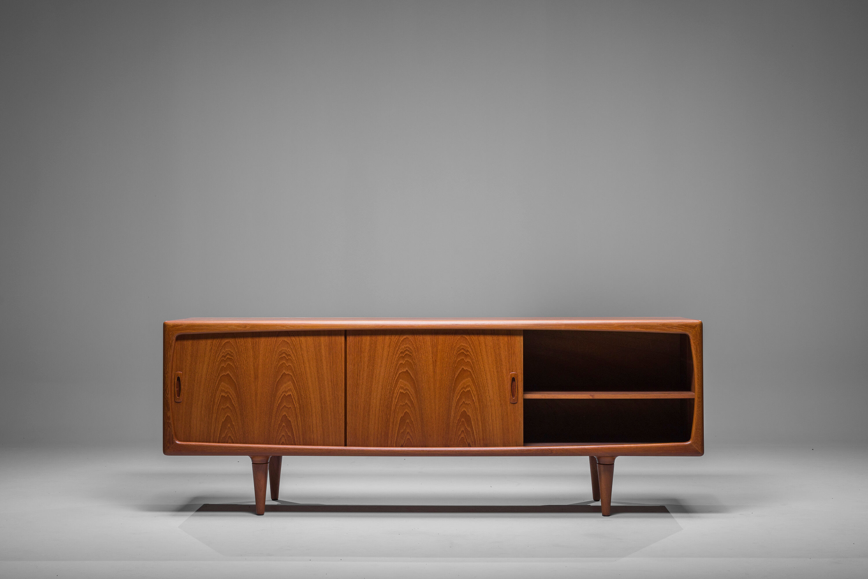 Mid-Century Danish teak sideboard by HP Hansen