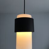 Scandinavian suspension opaline metal 1960s