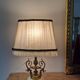 Antique 1-light lamp in gilded bronze and onyx, bedside lamp, desk lamp.