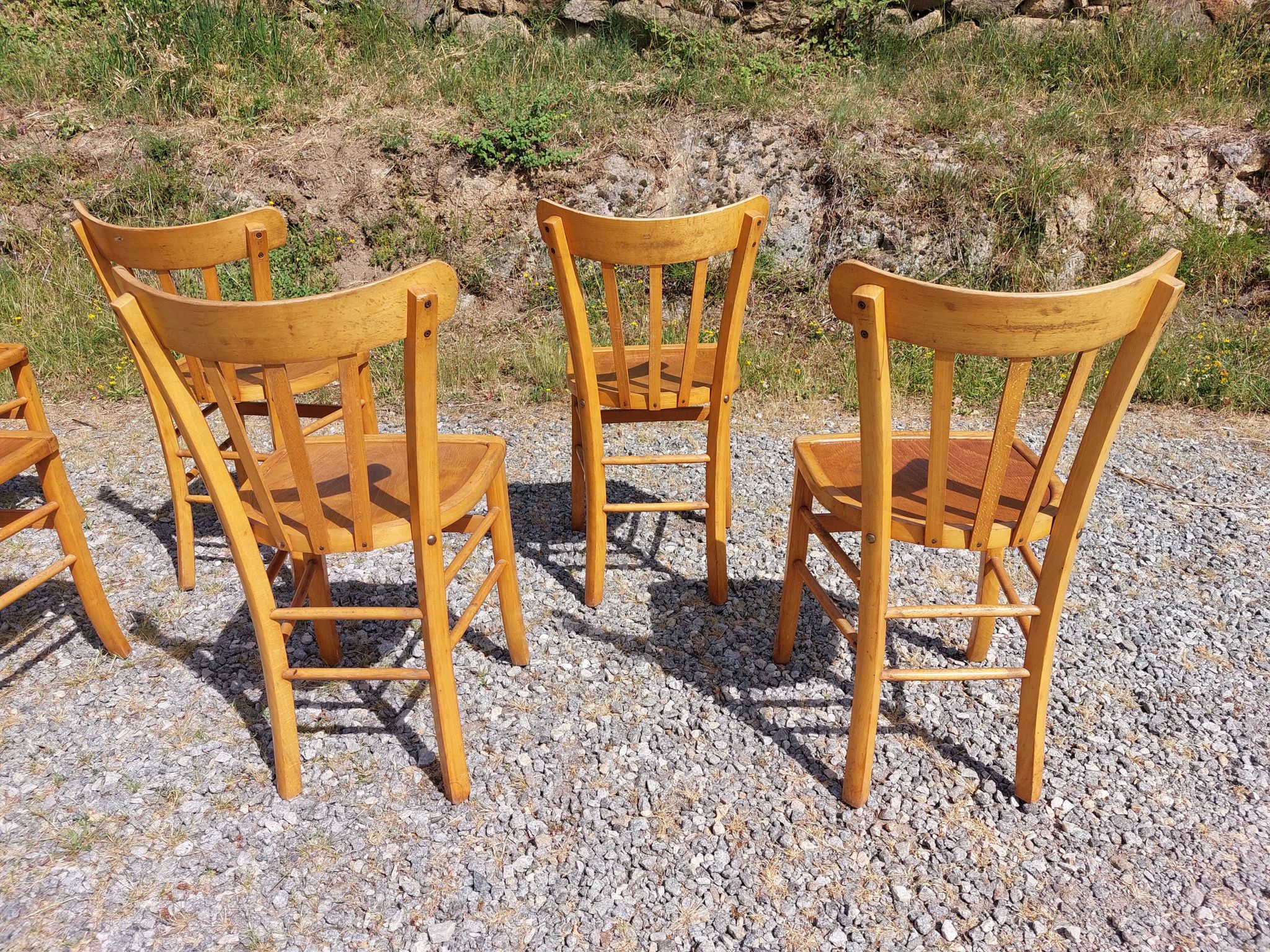 6 Luterma bistro chairs
