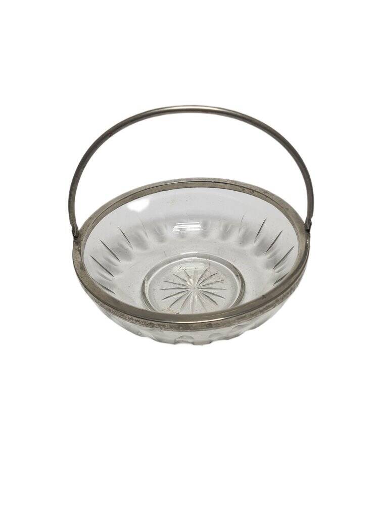 Art Nouveau fruit basket, 1890s