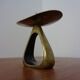 Austrian Model 3600 Candlestick in Brass by Carl Auböck, 1950s