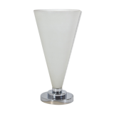 Georges Mathias lamp, chrome glass