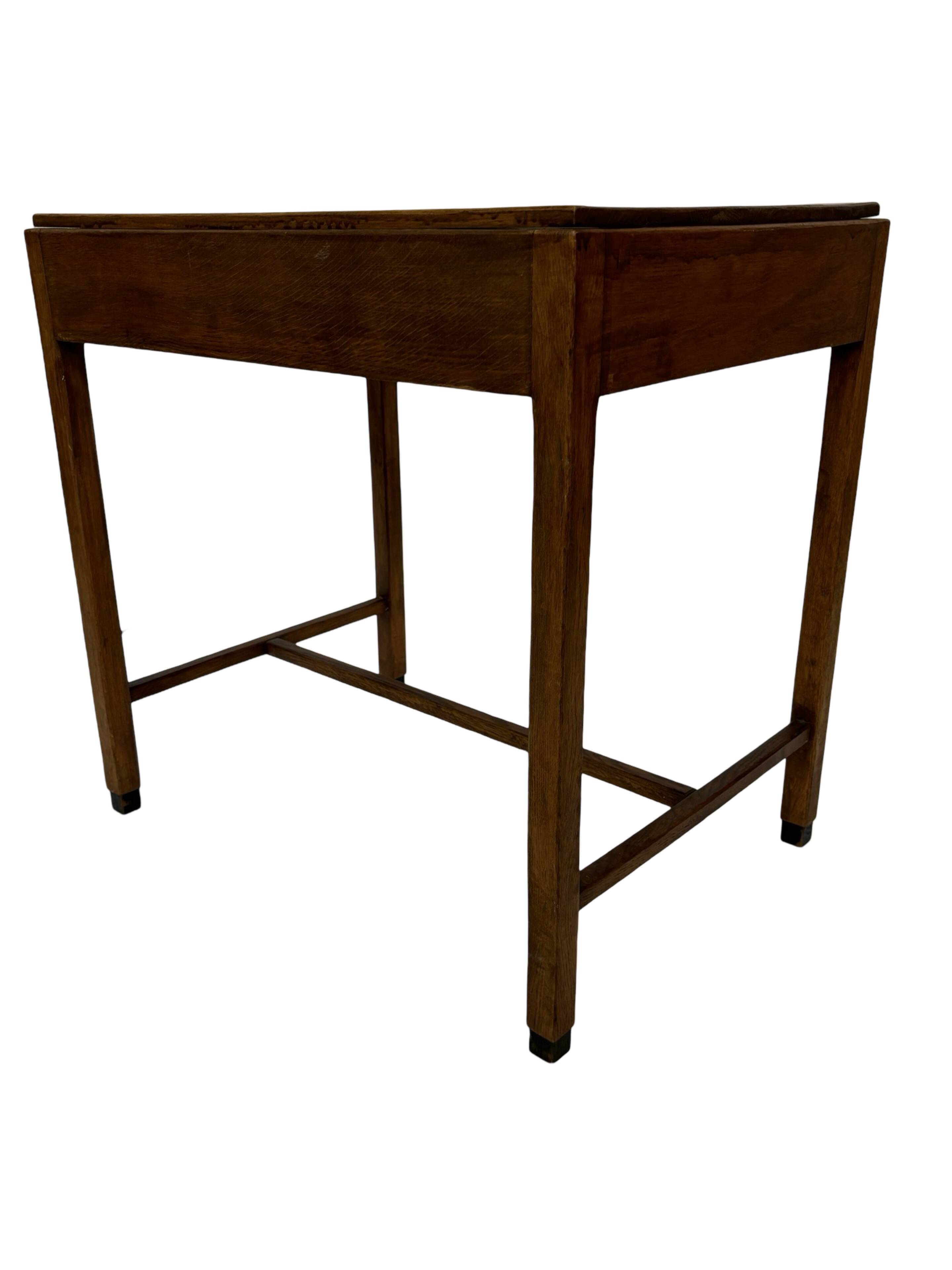 Art Deco Amsterdam School side table hall table