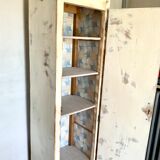 Patinated vintage column furniture