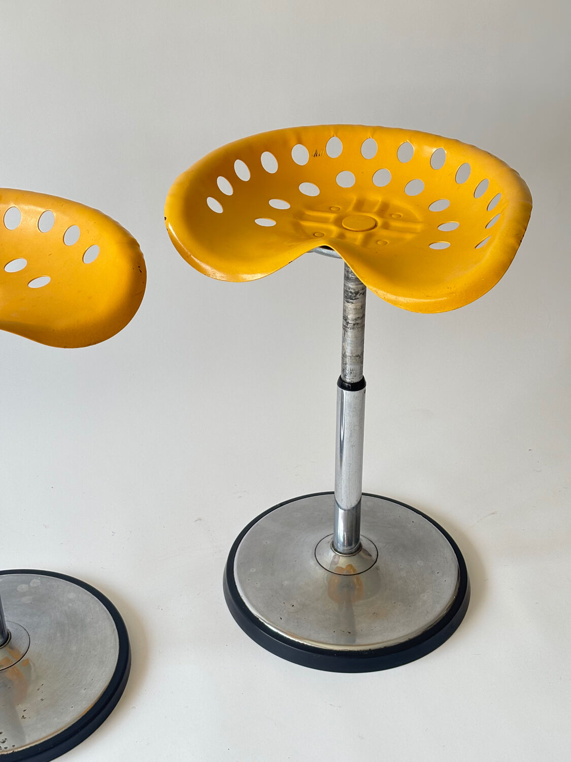 Tabourets Faucheuse par Étienne Fermigier pour Mirima 1970