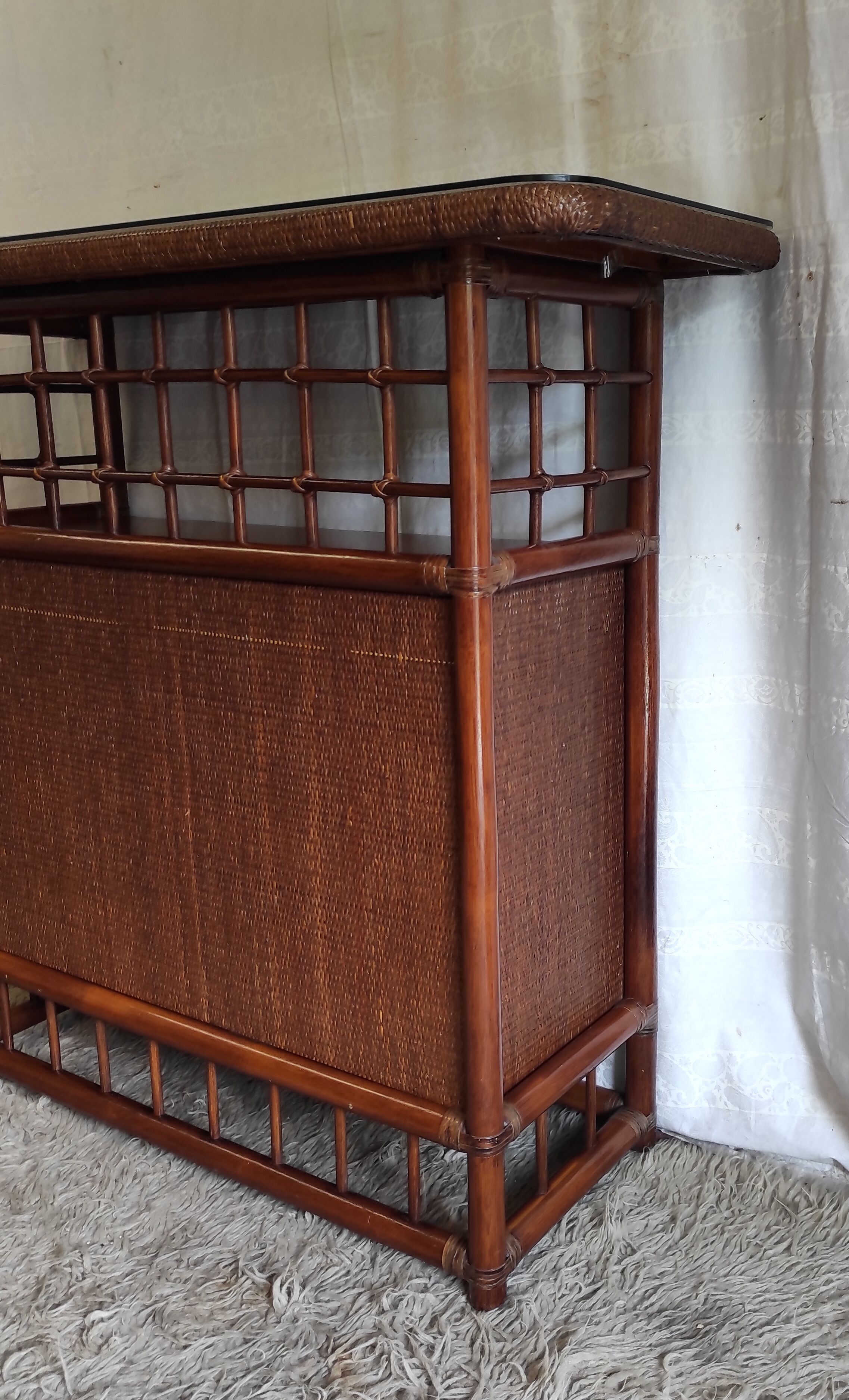 Rattan and bamboo bar furniture 70/80