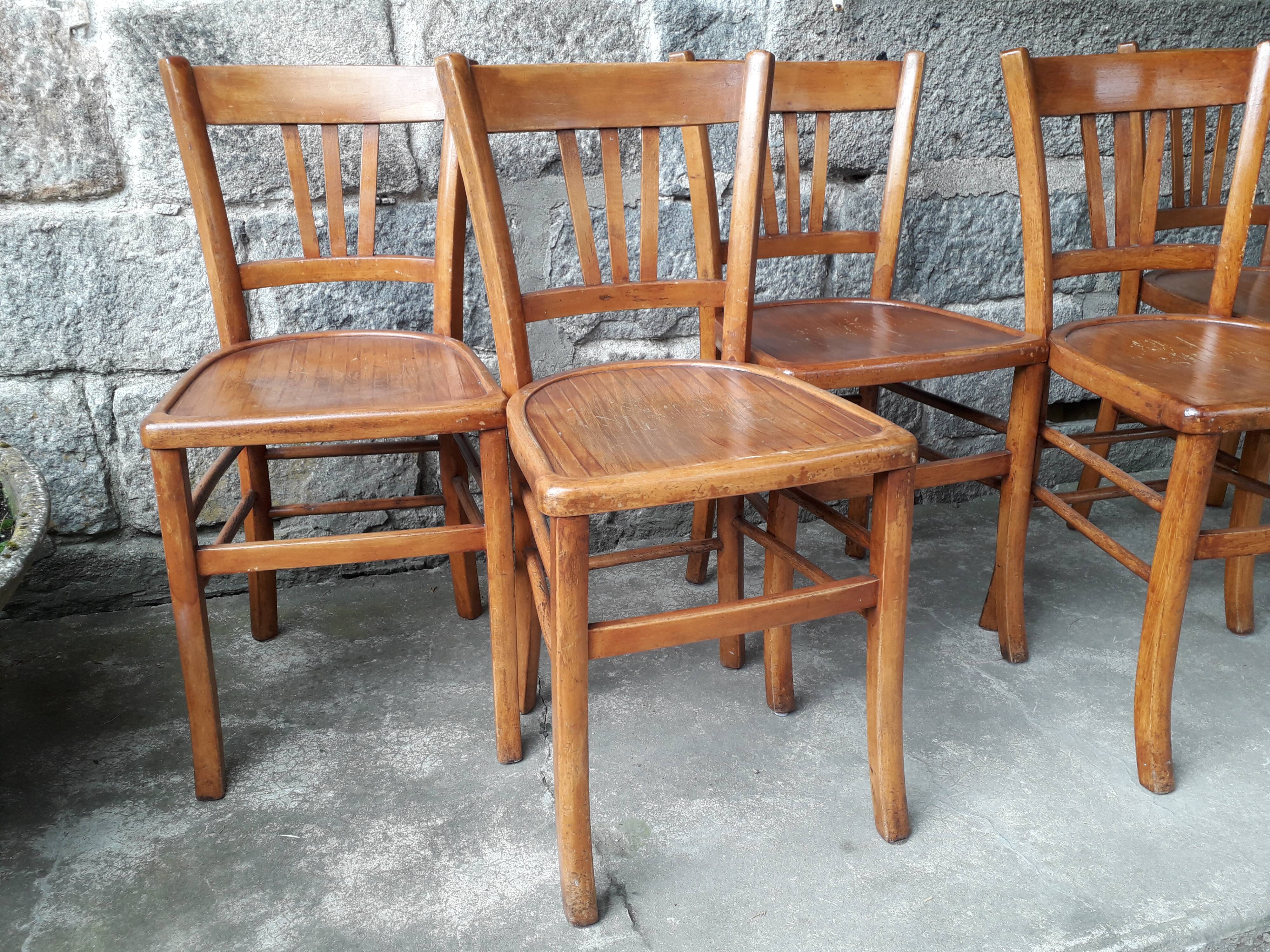 Set de 6 chaises bistrot Luterma
