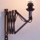 Lampe harmonica murale vintage en teck design danois, 1960